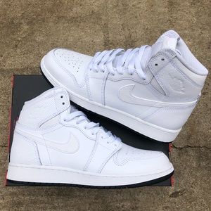 air jordan 1 retro high og perforated white